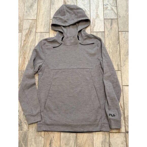 Fila women's small gray oversized sweatshirt MSRP $70 - Picture 1 of 5